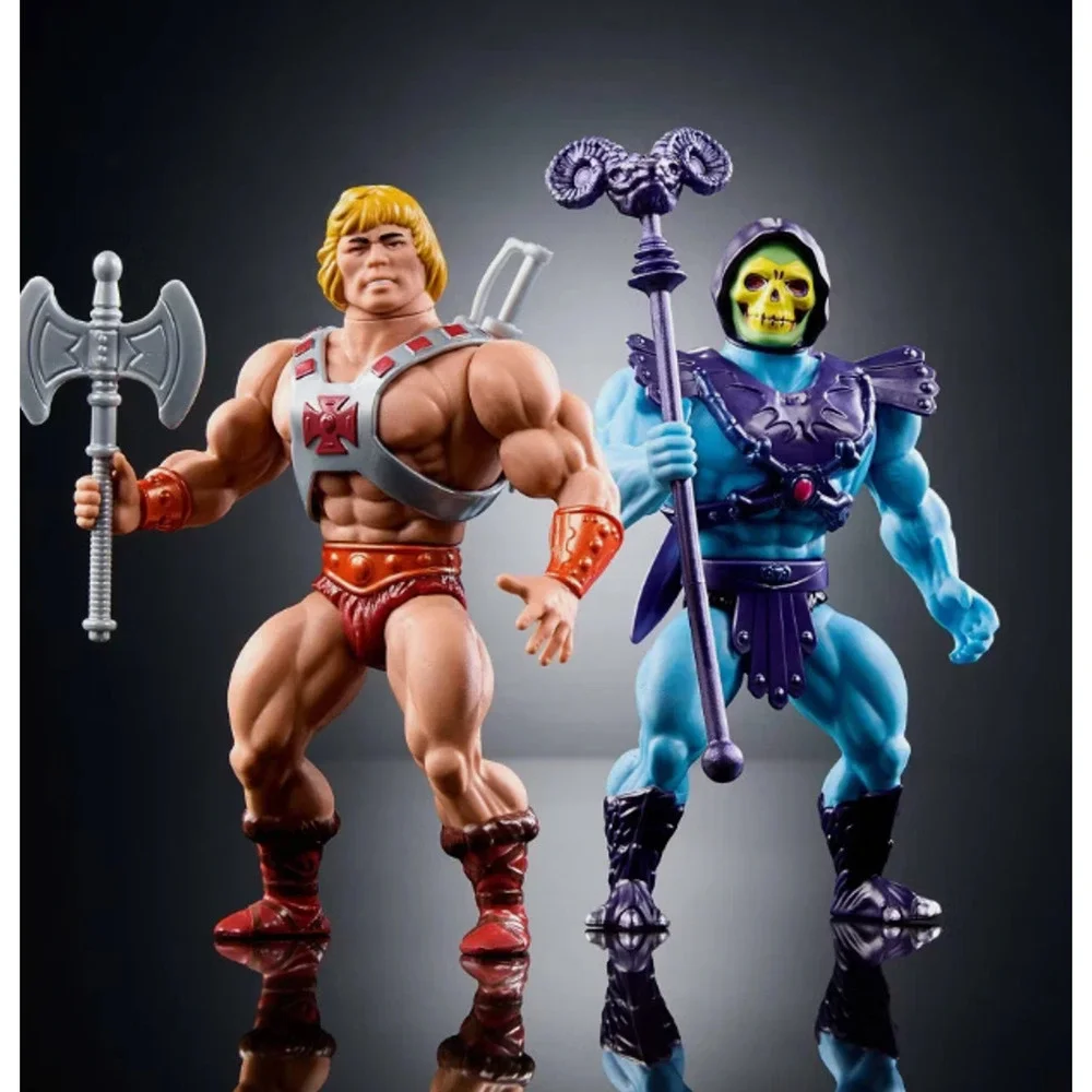 The Masters of the Universe Origins Retro He-Man & Skeletor 2-Pack NIB